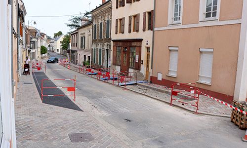 Rénovation des rues de Paris et Versailles