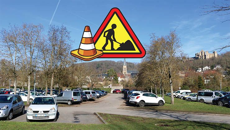 Travaux de réaménagement complet du parking de la Mare aux canards en juillet et août 2019