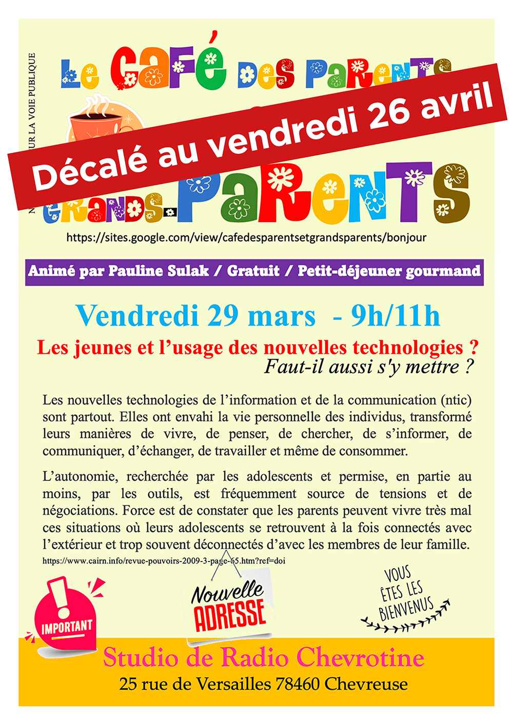 atelier musical parent