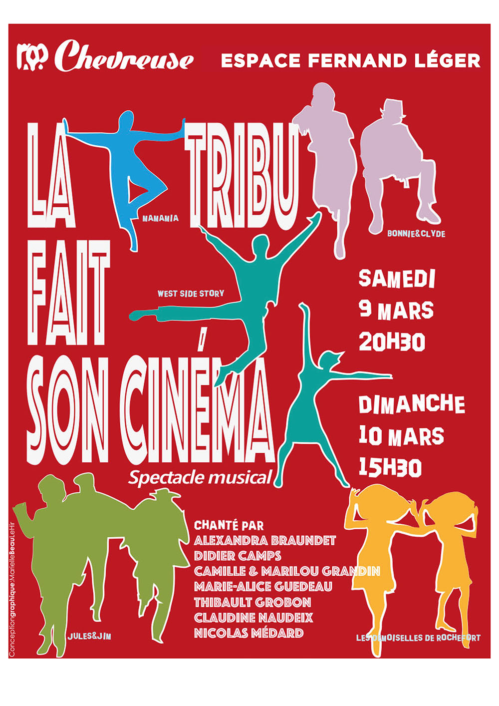 Spectacle "Les enflurés récidivents", un festival de music-hall organisé par l'Amour en boîte