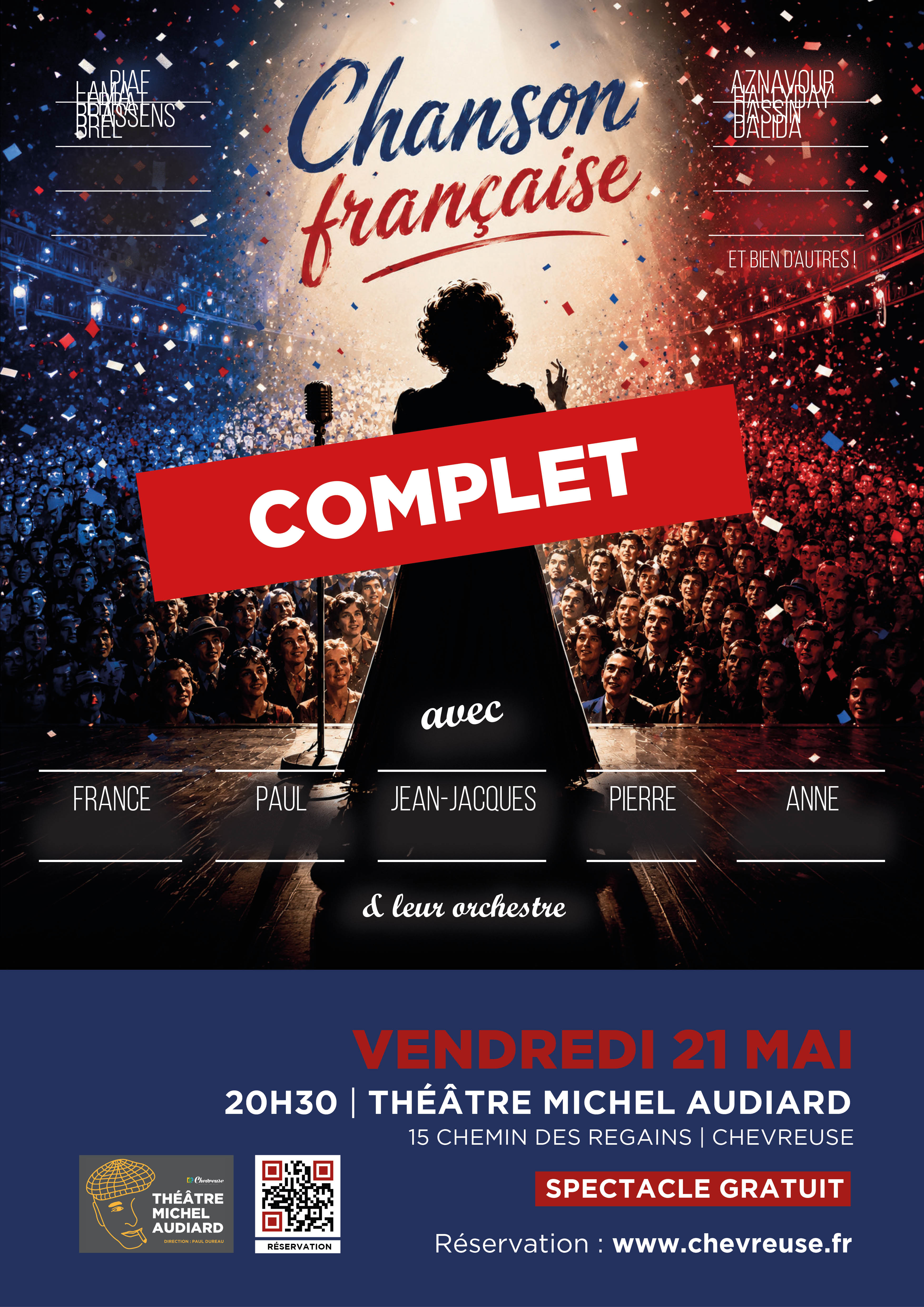 Theatre Audiard 2027 05 21 chanson francaise rvb