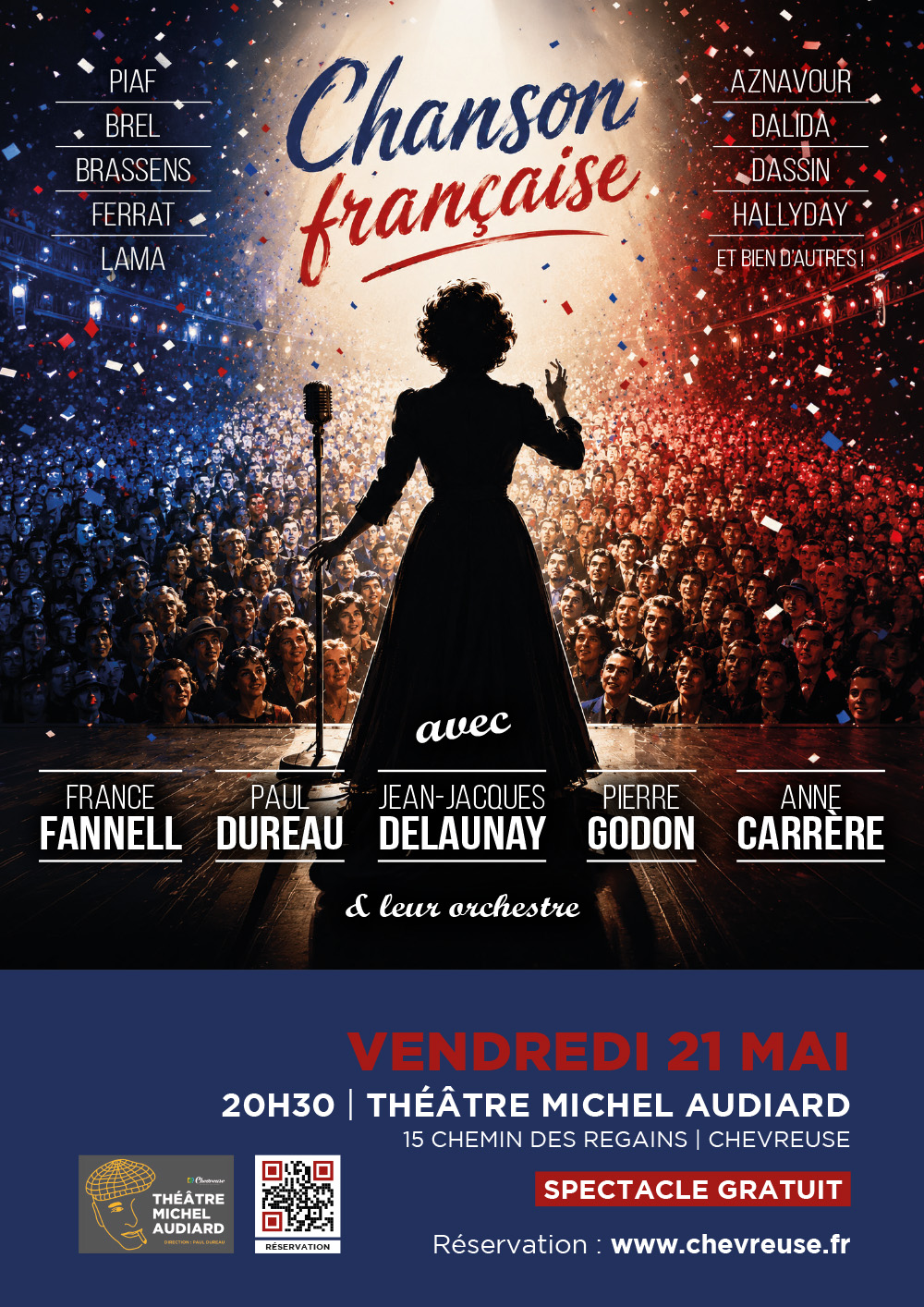 Theatre Audiard 2027 05 21 chanson francaise rvb