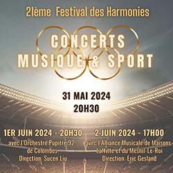 Concerts musique & sport