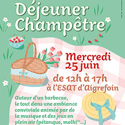 Déjeuner champêtre séniors