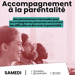 Accompagnement à la parentalité : permanence n°1